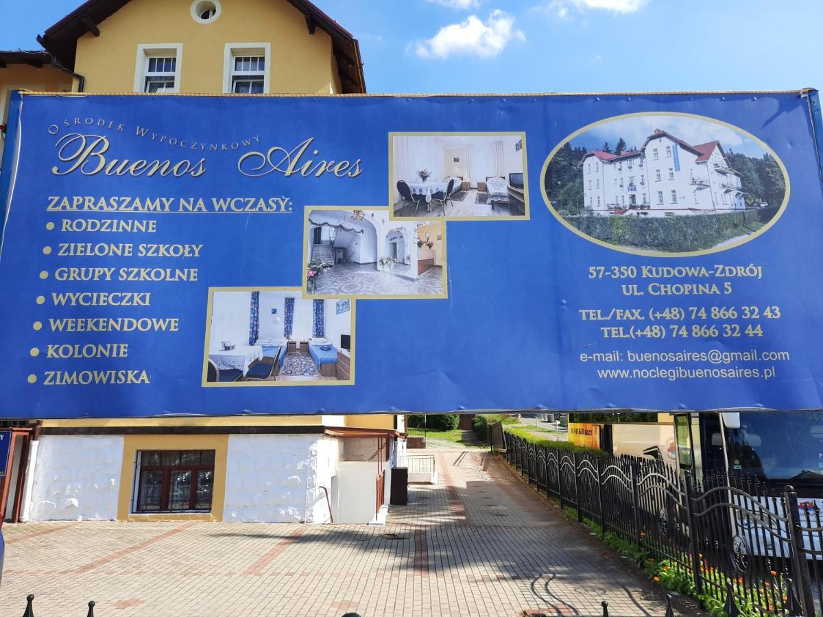 Bed and Breakfast Osrodek Wypoczynkowy Buenos Aires Bad Kudowa Exterior foto